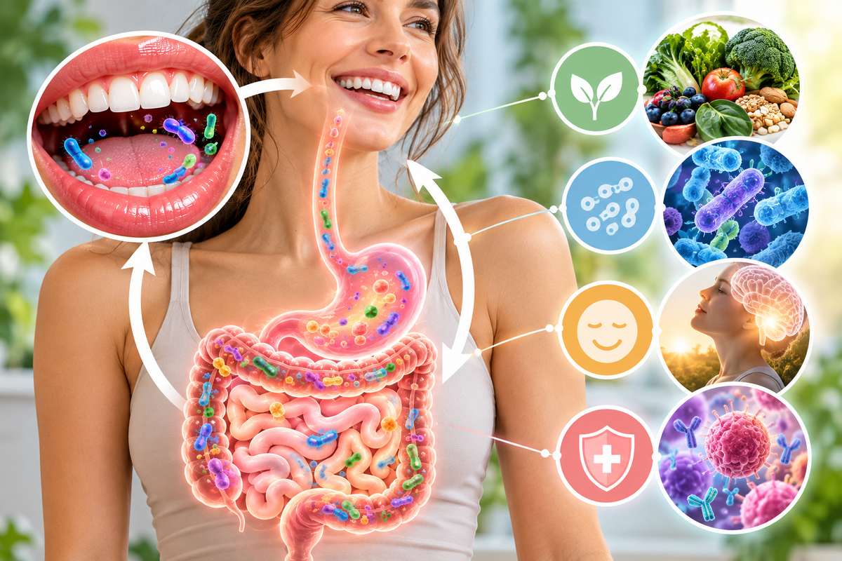 The Mouth–Gut Connection: Why Digestive Wellbeing Starts With Understanding Your Mouth