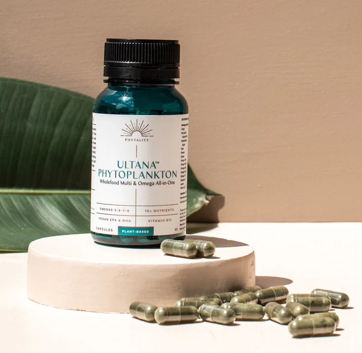 Phytoplankton 60 Veg. Capsules (500mg) Omega & Multi