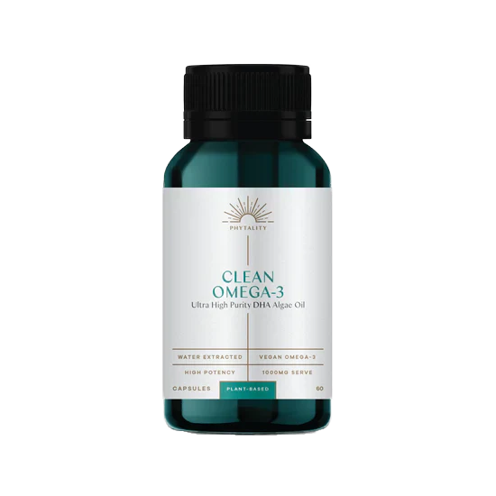 CLEAN OMEGA-3 Vegan DHA Softgel Capsules