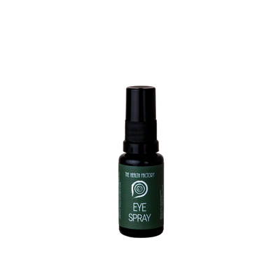 A small black spray bottle with a label showing the brand and the product name Nano Zinc, displayed on a plain white background; available at Fisa Health.