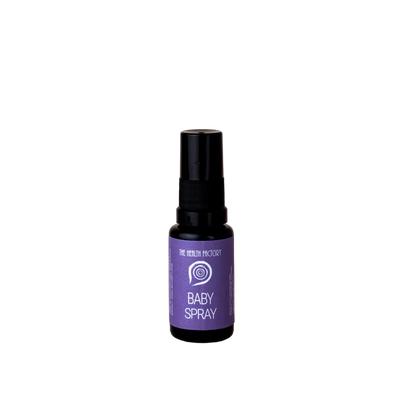 A small, dark bottle with a black spray cap and a purple label displaying "Nano Zinc" on a plain white background, available at Fisa Health.